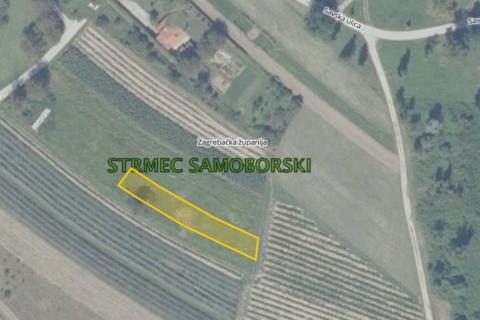Samobor, Strmec, Ore&scaron;je - građevinsko zemlji&scaron;te 3806 m2