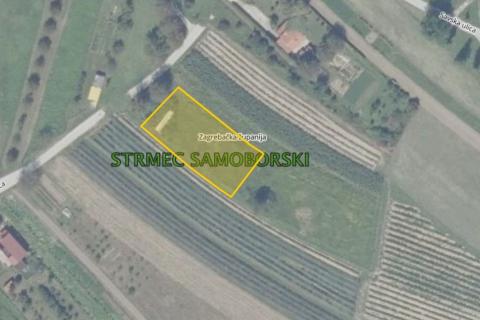 Samobor, Strmec, Ore&scaron;je - građevinsko zemlji&scaron;te 3806 m2
