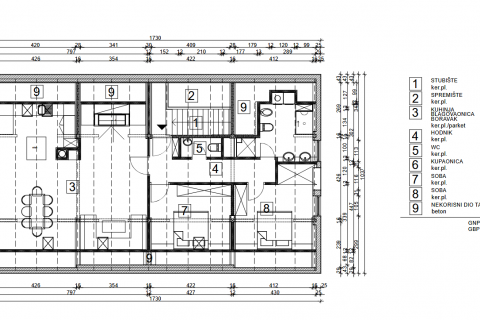 Karlovac, Rakovac - trosoban renoviran stan 135 m2