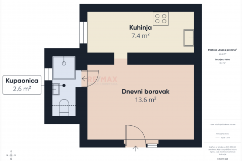 Novi Vinodolski, kuća s tri apartmana blizina centra i mora