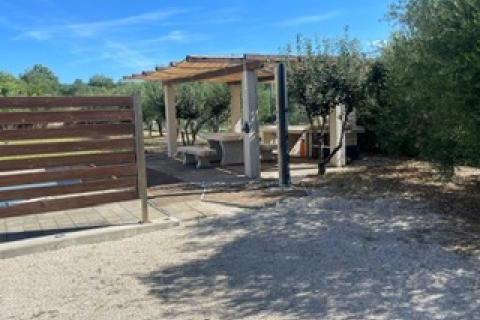 Krk,izuzetna samostojeća kuća s pogledom na more i bazenom