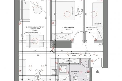 Rijeka, Belveder- stan s balkonom i pogledom na more
