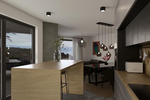 OTOK KRK-VRBNIK apartman u prizemlju sa bazenom