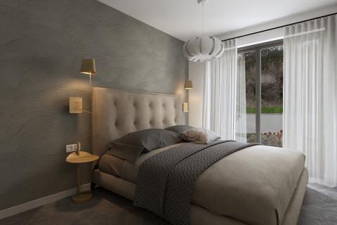 OTOK KRK-VRBNIK apartman u prizemlju sa bazenom