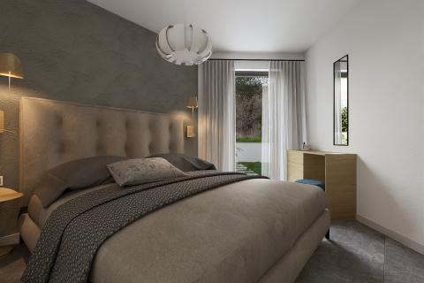 OTOK KRK-VRBNIK apartman u prizemlju sa bazenom