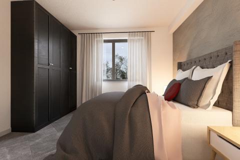 Moderan apartman na drugom katu novogradnje &ndash; Vrbnik, panoramski pogled na more