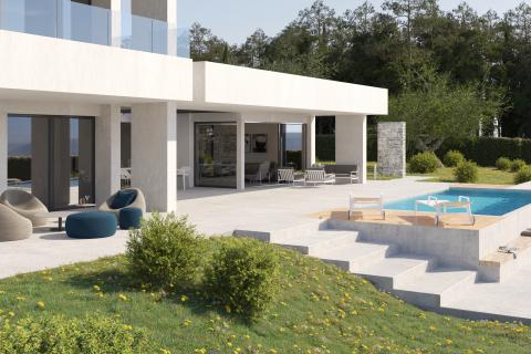 Rovinj okolica - zemlji&scaron;te s građevinskom dozvolom