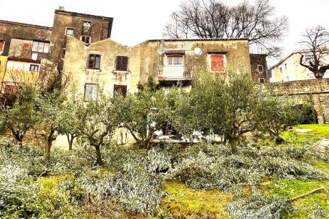 Istra,Buje-dvije kuće s dvori&scaron;tem i pogledom na more