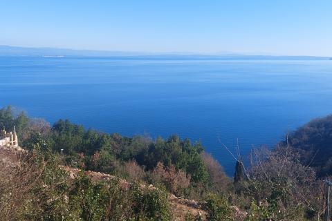 Opatija - Medveja - građevinski teren - blizina mora