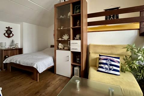 Istra, Červar-Porat - stan s dvije spavaće sobe i dvije terase 100 m od mora