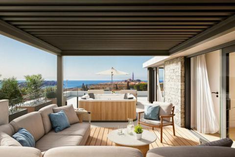 Istra, Rovinj - Ekskluzivni penthouse, neponovljiv pogled na more