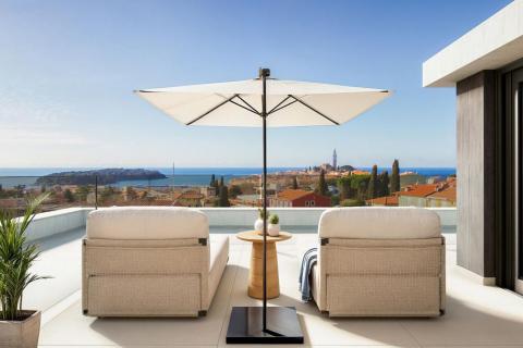 Istra, Rovinj - Ekskluzivni penthouse, neponovljiv pogled na more