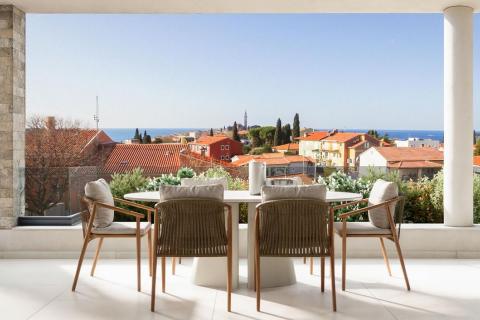 Rovinj - Ekskluzivan stan s panoramskim pogledom na stari grad, more i otoke