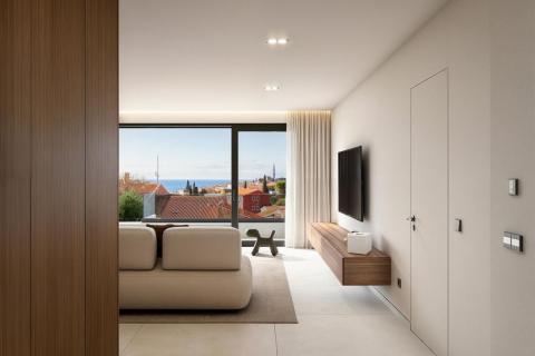 Rovinj - Ekskluzivan stan s panoramskim pogledom na stari grad, more i otoke