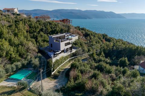 ISTRA, PLOMIN - Građevinsko zemlji&scaron;te s projektom i pogledom na more