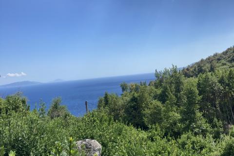 ISTRA, PLOMIN - Građevinsko zemlji&scaron;te s projektom i pogledom na more