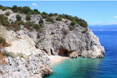 ISTRA, PLOMIN - 2 Građevinska zemlji&scaron;ta s projektom i pogledom na more