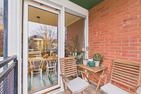 Sesvete, Luka - dvosoban stan s balkonom