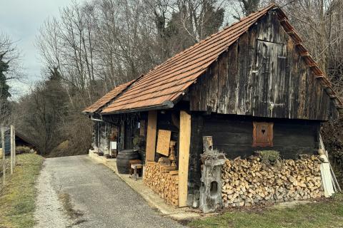 Tuheljske toplice, kuća-imanje, uhodani turistički objekt Robinzonskog turizma