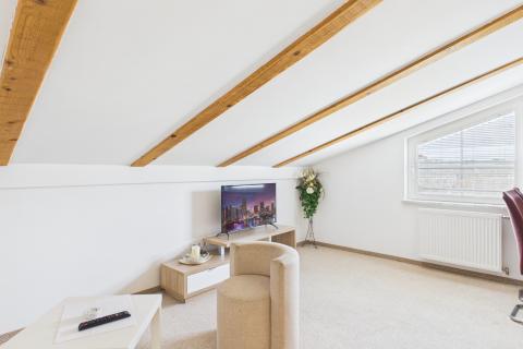 Rovinj - 4 apartmana, pogled na more, 500 m od plaže