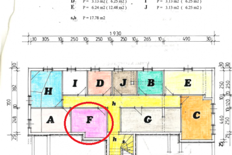 Rovinj, stan 86 m2, 2 spavaće sobe, parking, do centra