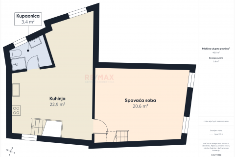 Istra, Rovinj - stan s puno svijetla u starogradskoj jezgri