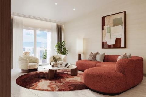 Novi Vinodolski- luksuzni stan prvi red do mora