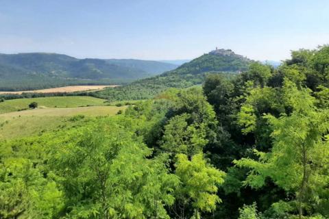 Istra, Motovun okolica - građevinsko zemlji&scaron;te