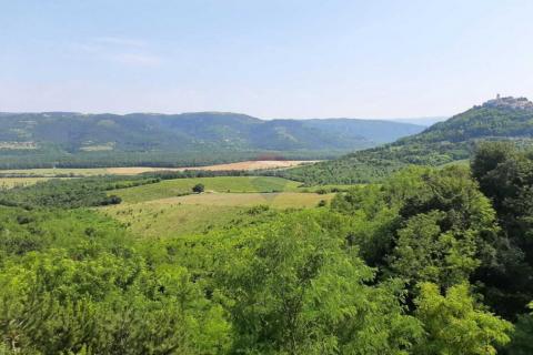 Istra, Motovun okolica - građevinsko zemlji&scaron;te