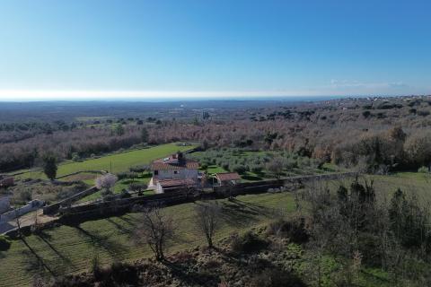 Istra, Poreč okolica - Građevinsko zemlji&scaron;te s pogledom na more