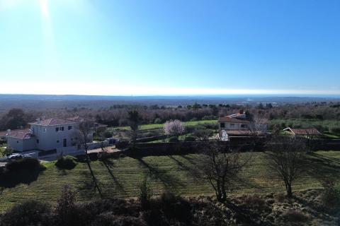 Istra, Poreč okolica - Građevinsko zemlji&scaron;te s pogledom na more