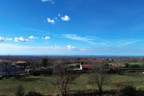 Istra, Poreč okolica - Građevinsko zemlji&scaron;te s pogledom na more