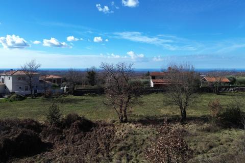Istra, Poreč okolica - Građevinsko zemlji&scaron;te s pogledom na more