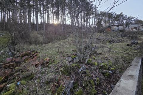 Rijeka, Studena, Kamena kuća s građevinskim terenom od 767m2