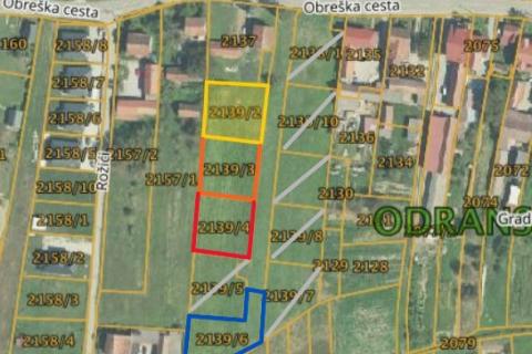 Zagreb, Odranski obrež-građevinsko zemlji&scaron;te 782m2