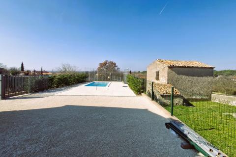 Istra, Barban, Hrboki - kamena kuća s bazenom 100 m2