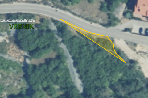 Bouwgrond Vrbnik, 1.193m2