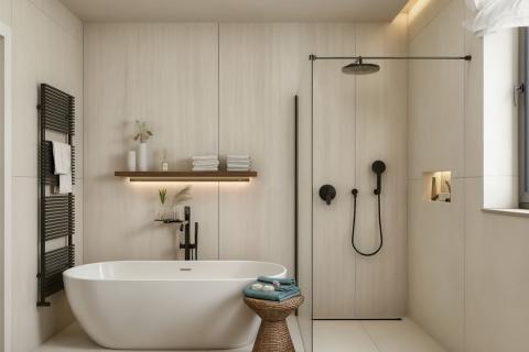 Rovinj - Stan u prizemlju s vrtom i garažom