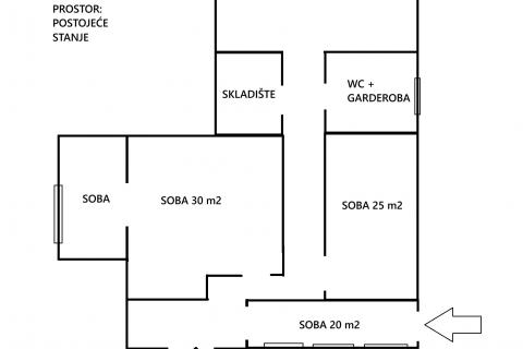 Sesvete, Popovec - poslovni prostor/skladi&scaron;te 180 m2