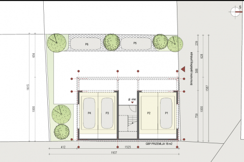 Tre&scaron;njevka-Sjever, Rude&scaron; | Građevinsko zemlji&scaron;te 317 m2, 3 stana
