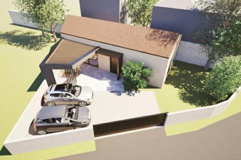 Istra,Umag,okolica-Građevinsko zemlji&scaron;te s idejnim projektom