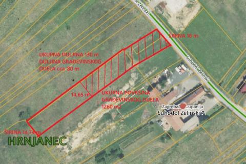 Building plot Suhodol Zelinski, Sveti Ivan Zelina, 2.126m2