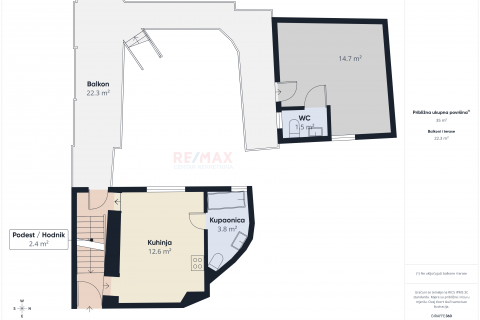 Нови-Винодолски &ndash; Дом в старом городе, вторая линия от моря