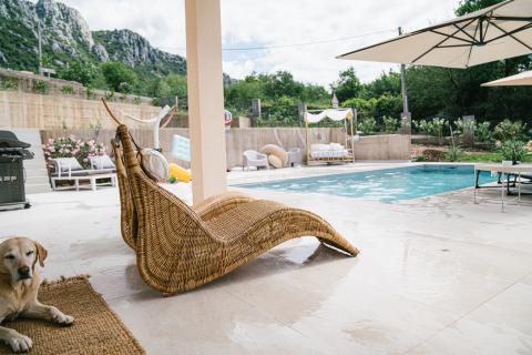 Crikvenica, Bribir, luksuzna vila za odmor s bazenom