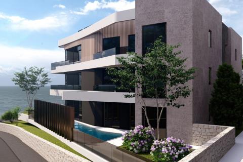 Opatijska rivijera, Lovran - luksuzni stan s bazenom i pogledom na more