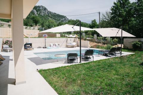 Crikvenica, Bribir, luksuzna vila za odmor s bazenom