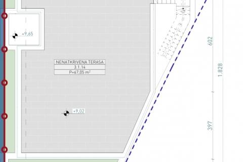 Opatijska rivijera, Lovran - penthouse s krovnim bazenom i prekrasnim pogledom