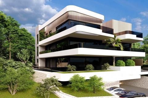 Opatijska rivijera, Lovran - penthouse s krovnim bazenom i prekrasnim pogledom