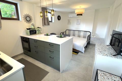 PAZIN, okolica- stan sa dvije spavaće sobe i garsonijera