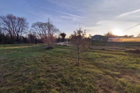 Istria, Fažana, surroundings &ndash; quiet location, land at the edge of the construction zone